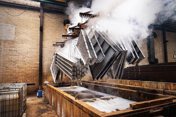 Verzinkerij van Aert Schoonmaak proces